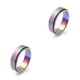 thumbnail image 3 of Minnieouse Anillo giratorio de acero inoxidable giratorio joyería ansiedad antiestrés fiesta regalo para hombres mujeres, tamaño 6 Type1 NO1 Minnieouse CBP587372, 3 of 6