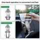 thumbnail image 4 of Soporte para coche-Plegado ventilado 4 3 Soporte para coche Soporte universal para coche por gravedad de aluminio, 4 of 6
