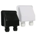 thumbnail image 3 of Support de Caravane RV Double Fil Gland Box Câble d'Entrée de Toit Connecteur Support Accessoires de Véhicule Récréatif RV Yacht Voiture, Facile à Utiliser, 3 of 7