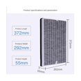 thumbnail image 4 of For Air Purifier Ac4372 Ac4373 Ac4374 Ac4375 Collection Actived Carbon Hepa Filter Fy3047 Composite, 4 of 5