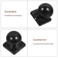 thumbnail image 3 of ELAYARD Fits Various Railing Sizes Black Fence Finials Garden 1Pack, 3 of 6