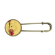 thumbnail image 1 of Plantas de flor colorido arte en grano EsES Broche De Broche De Metal Antiguo Unbranded M, 1 of 3