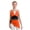 Fluorescent Orange, variant on Kids Girls Sparkly Straps Ballet Lyrical Jazz Latin Dance Dress Gymnastics Skirted Leotard Figure Skating Dancewear Dark Green 6