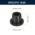 thumbnail image 3 of Unique Bargains 30 Pieces Black Plug Holes, Waterproof Rubber Button Plug for 9mm/0.35' Hole, 3 of 6
