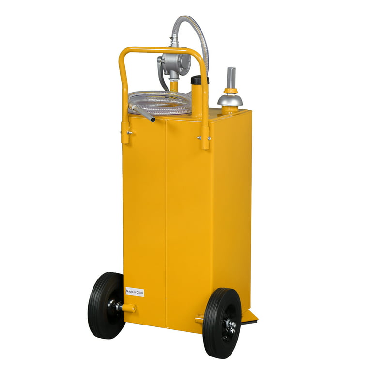 BaytoCare 30 Gallon Portable Gas Caddy, Fuel Transfer Tank Container 