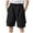 Black, variant on Sopiago Boys Shorts Kids High Waisted Cargo Shorts Summer Casual Toddler Boy Shorts with Pockets (Black,7-8 Years)