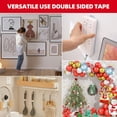 thumbnail image 6 of Double Sided Tape Heavy Duty 1in x 10ft, Heavy Duty Removable Mounting Tape, Adhesive Strips Double Sided Mounting Tape, Strong Foam Tape for Walls Picture Hanging Poster, Car, LED Strip Light, 6 of 8