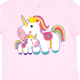thumbnail image 4 of Inktastic Unicorn Lover Mom Daughter Grandma Grandchild Girls Toddler T-Shirt, 4 of 5