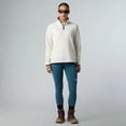 thumbnail image 3 of Chaqueta The North Face Glacier Fleece con cierre de 1/4, blanca, talla XL, 3 of 5