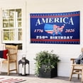 thumbnail image 2 of 250 Anniversary USA Flag 3x5 Ft 1 Sided 250th Anniversary Flag We The People 1776-2026 250 Years Birthday Patriotic Decor for Outdoor Front Door Porch Wall(Large), 2 of 7