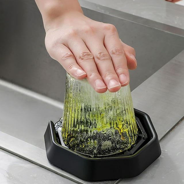 Kitchen Sink Glass Rinser, Bar Bottle Washer, Cup Cleaner With Hose