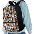 thumbnail image 4 of HUIACONG Cartoon Animal Pattern Backpack for Middle School Girls Large Capacity Ergonomic Padded Straps Wear‑Resistant for Kids Students 6‑18 Daily Use, 4 of 6
