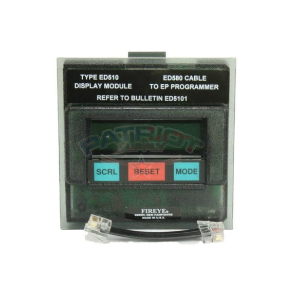 Fireye ED510 Display Module For Use With EP Series Program Cards