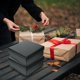 thumbnail image 3 of Cajas de regalo vacías de 10 piezas Caja de regalo de forma cuadrada., 3 of 6
