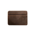 thumbnail image 2 of Mini Portable Leather Card Bag, Multi-Functional Durable Card Holder Wallet, Compact Slim Cash Coin Key Organizer for Men Women Daily Commute Travel Driver License Storage, 2 of 6