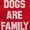 Red, variant on Dogs Family Mans Best Friend Pet Lady Long Sleeve TShirt Men Women Brisco Brands L