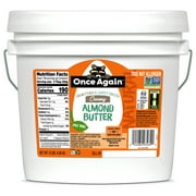 Once Again Unsweetened & Lightly Toasted Creamy Natural Almond Butter 9 lb