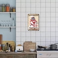 thumbnail image 3 of 1PC Cat Metal Tin Sign Kitty Biscuits We Knead Em You Need Funny Sign Vintage Poster Bathroom, 3 of 7