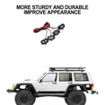 thumbnail image 4 of mmirethe ABS Roof Rack Body Shell Roof Lights For 1/10 1/7 Axial ARRMA 90046 Crawler, 4 of 6