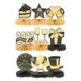 thumbnail image 4 of Shisuyan Unique Paper Craft Black Honeycomb Ball for New Year Table Decorations 1 Set, 4 of 8