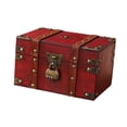 thumbnail image 4 of yotijay Jewelry Storage Box Treasure Chest Box for Earrings Bracelets Pendant Charms Red, 4 of 9