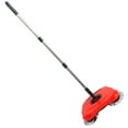 thumbnail image 3 of COOPHYA 1Pack Rolling Floor Sweeper Multi Function 3 in 1 Cleaning Tool in Red for Everyday Home Use, 3 of 7