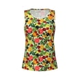 thumbnail image 4 of Lsque Berries And Citrus Printed Workout Tank Tops for Women, Athletic Sports Tank Tops, Compression Sleeveless Dry Fit Shirts,Sleeveless Yoga Shirt-XX-Large, 4 of 9