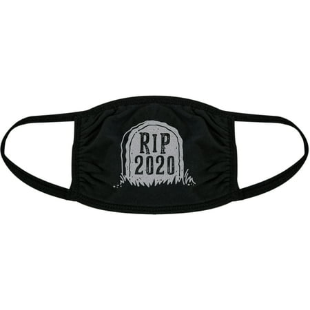 RIP 2020 Face Mask Funny New Year Social Distancing Graphic Novelty Nose And Mouth Covering