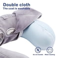 thumbnail image 4 of Electric Heating Neck Massager Shoulder And Neck Massage Pillow Vibration Massage Ems Back Massager Relieve Fatigue Relax Nerves, 4 of 5