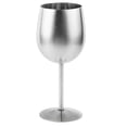 thumbnail image 2 of Copa de Acero Inoxidable de 300 Ml Baoblaze Taza de copa de metal Segura a Prueba de Herrumbre No Tóxico Estilo elegante Enfriar Vino Placer Acampar Al Aire libre, 2 of 8