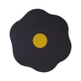 thumbnail image 4 of Cat Board de rasguño Puertas de rayas de la flor de la flor Muebles Protector Suministros para mascotas Sofá Padena de rastreo de juguetes para gatos Negro, 4 of 8