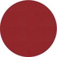 thumbnail image 1 of Ahgly Company Machine Washable Indoor Round Transitional Tomato Red Area Rugs, 8' Round, 1 of 7