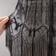 thumbnail image 7 of Miwamany Halloween Lace Short Curtain, Black Bat Spider Web Sheer Valance, Gothic Window Treatment for Kitchen Bedroom Living Room Home Party Decor, 7 of 7