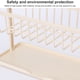 thumbnail image 3 of Worallymy soporte para fregadero de esponja de 2 capas escurridor de bolas de baño estante de almacenamiento para cocina y baño organizador de colador Worallymy JD735815408, 3 of 7