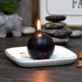 thumbnail image 4 of Bougies Boules Noires de 2 Pouces, 4 of 6
