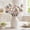 A, variant on Artificial Cotton Stems, White Cotton Boll Pick with Bendable Wire Branch for Farmhouse Vase, Wreath, Wedding Table and Floral Arrangement 13.78in