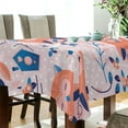 thumbnail image 3 of GZHJMY Owl Tablecloth, Rectangle Waterproof Washable Polyester Table Cover for Picnic Dinner Holiday Party Decor, 60 x 120 Inch, 3 of 7