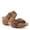 TAN MULTI, variant on L`Artiste Thebrassring Women’s Leather Sandal with Cushioned Wedge Comfort