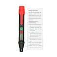 thumbnail image 6 of Gas tester,Lcd Display Methane With Audible And Alarm With Lcd Visual Alarm With Methane Propane Natural Leak Handheld Combustible Handheld Combustible With Dsfen Display Methane Propane Red, 6 of 7