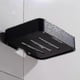 thumbnail image 3 of Soap Dishes Holders Bathroom Soap Holder Shower Wall Mounted Black Soap Dish Storage Holder Aluminum Square|soap Dishes, 3 of 5