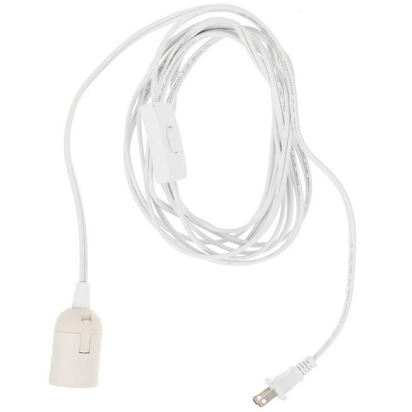 CNKOO Plug In Hanging Light Socket Plug In Cord Pendant Light Fixture Light Socket