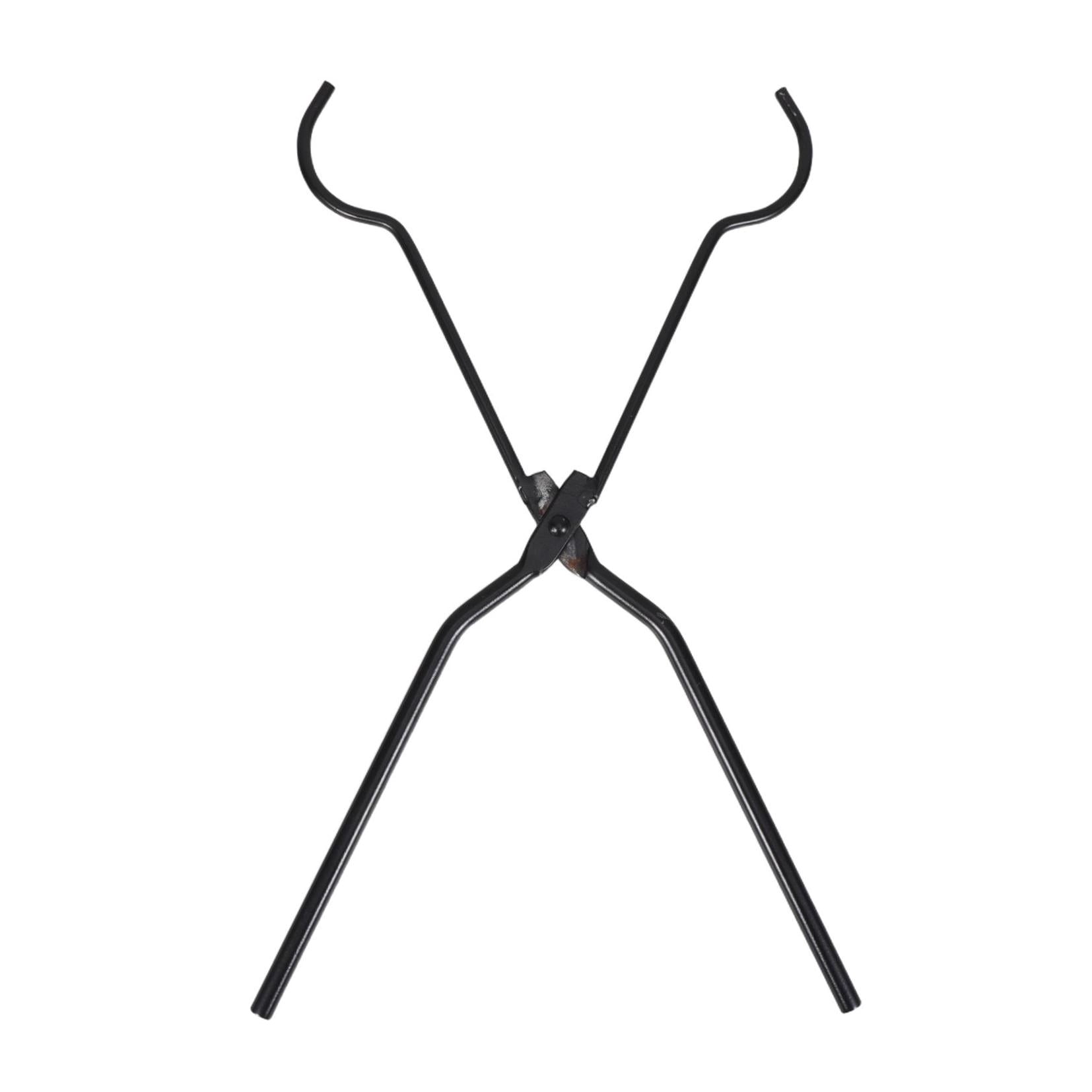 BESTYASH Black Metal Crucible Tongs for Foundry, Furnace, Jewelry Melting, Casting, and Metalworking Tools