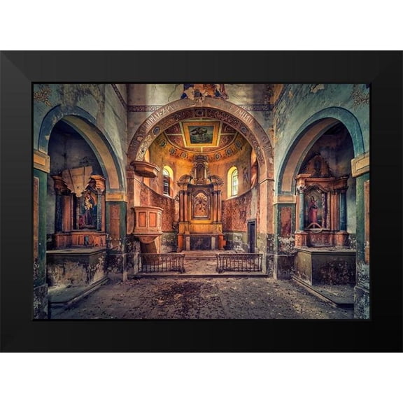 Haker, Matthias 14x11 Black Modern Framed Museum Art Print Titled - No More Preaching