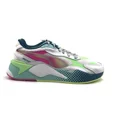 thumbnail image 1 of PU & MA RS-X3 Mens Size 9 - 9.5 Casual Running Shoe White Green Gym Trainer Sneaker, 1 of 6