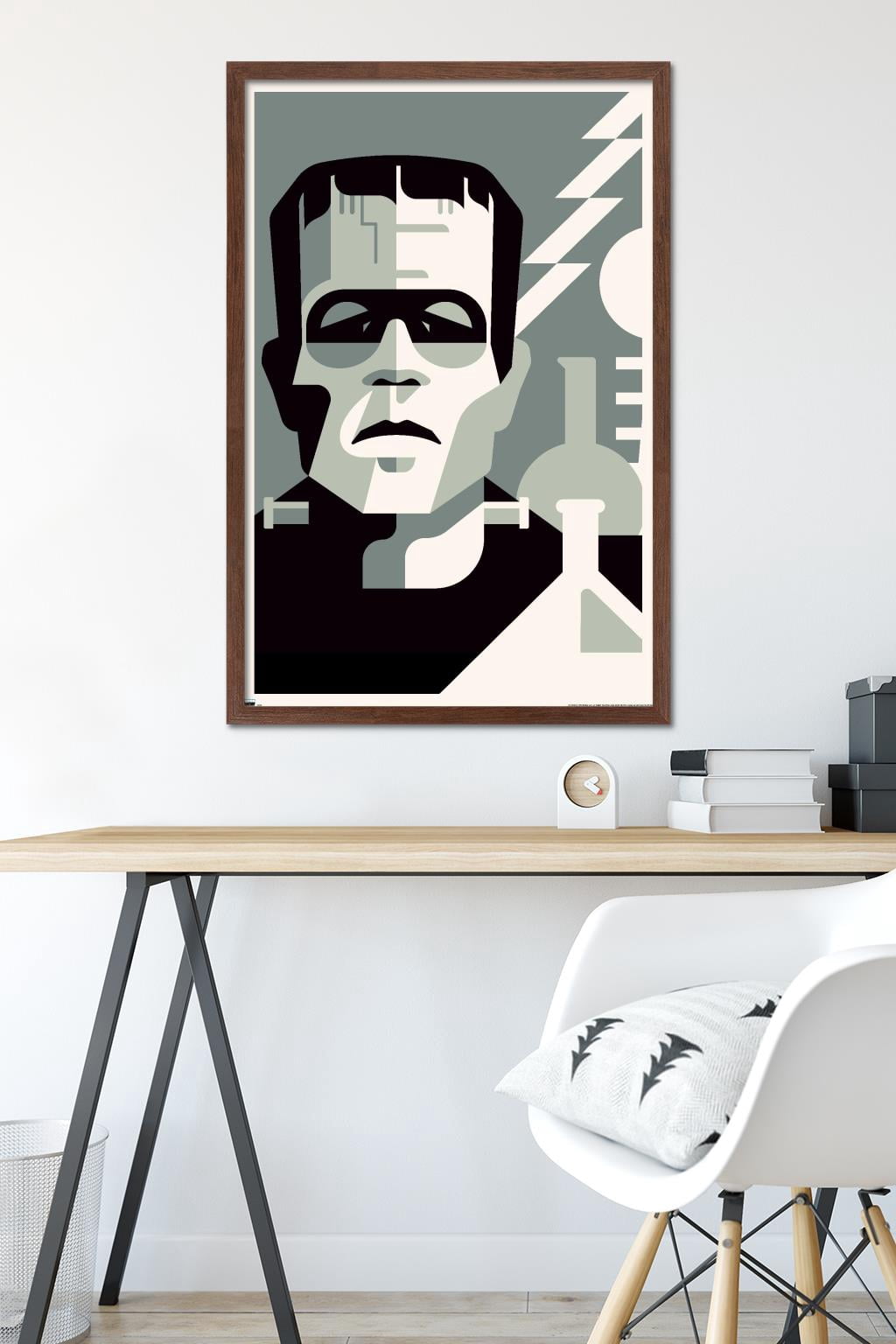 Frankenstein - Graphic Wall Poster, 22.375" x 34" Framed