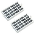 thumbnail image 1 of HQRP 2-pack Refrigerator Air Filter for Ikea ISC21CNEDS00 ISC23CDEXB00 ISC23CDEXY00 ISC23CNEXW00 ISC23CNEXY00 IX5BBEXDS00 IX7DDEXDSM00 series, 1 of 7