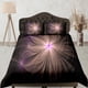 thumbnail image 1 of Flor Fractal Abstracto Rayo de Luz Funda Nórdica Juego de Cama Boho Full, Queen,, 1 of 4