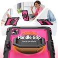 thumbnail image 2 of Case for Lenovo Tab M11 2023 TB-330FU/Xiaoxin Pad 2024 11 inch TB-331FC, 360 Rotating Stand Handle Shoulder Strap Heavy Duty Shockproof Cover, Rose PC, 2 of 7