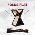 thumbnail image 4 of TRIXIE Miguel Fold & Store Plush & Sisal 25.5" Cat Tree, Hammock, Condo, Scratcher, Brown, 4 of 7