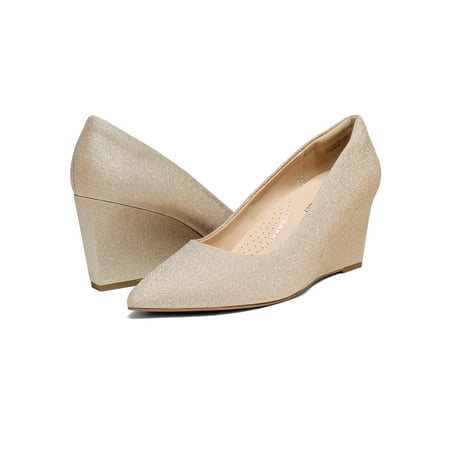 

Women‘s Wedges Closed Toe High Heels Dress Wedding Bride Pointed Toe Pumps Shoes Women‘s Footwear